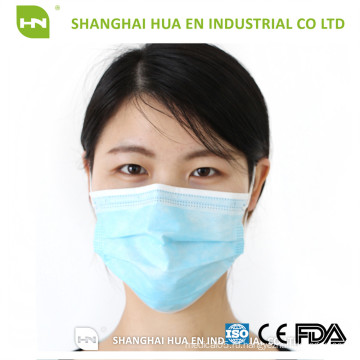 Non Woven Face Mask With Earloop And Tie On